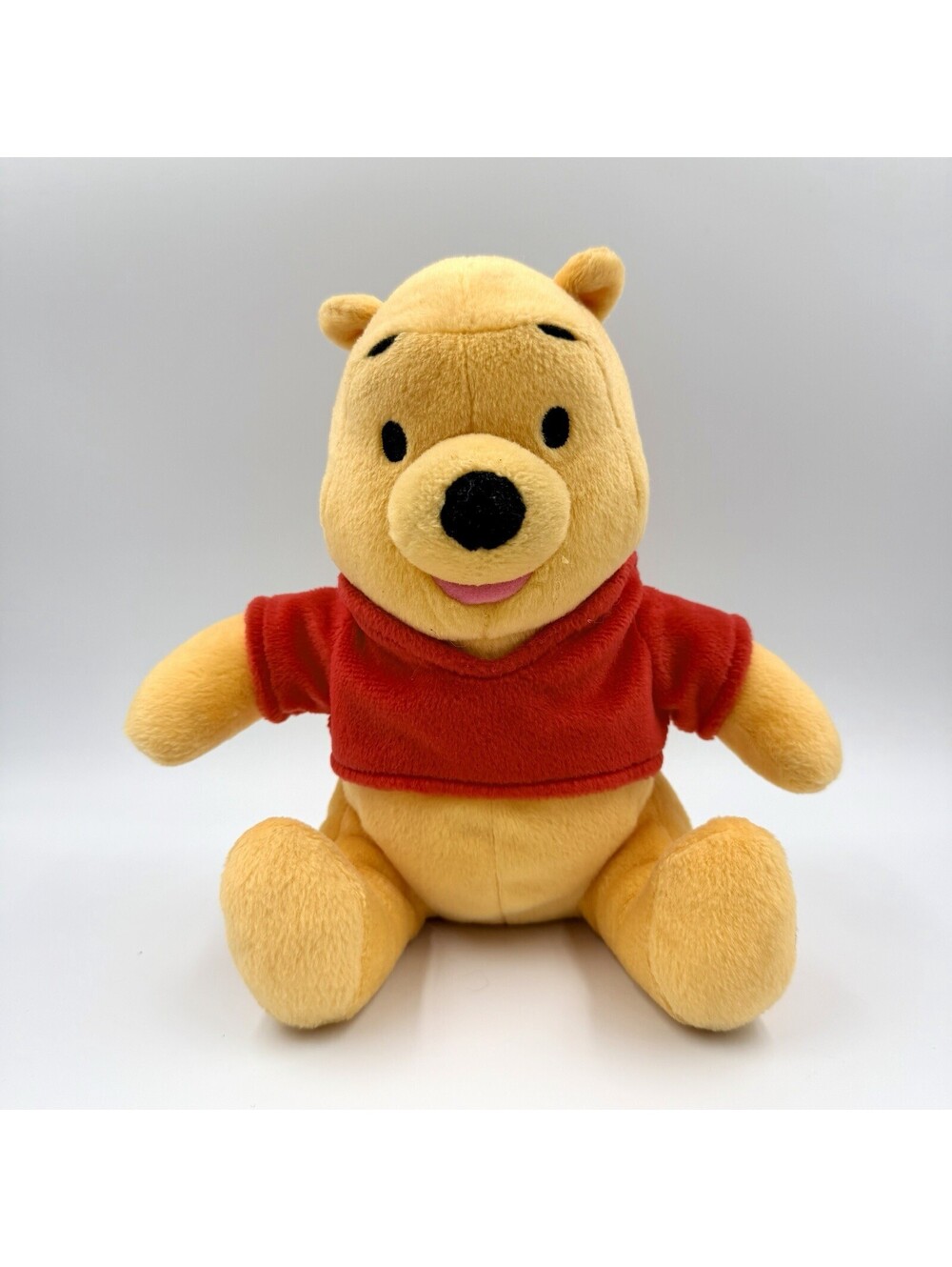 Vintage 2001 Fisher Price Disney Winnie the Pooh Plush Stuffed Animal Mattel 9"